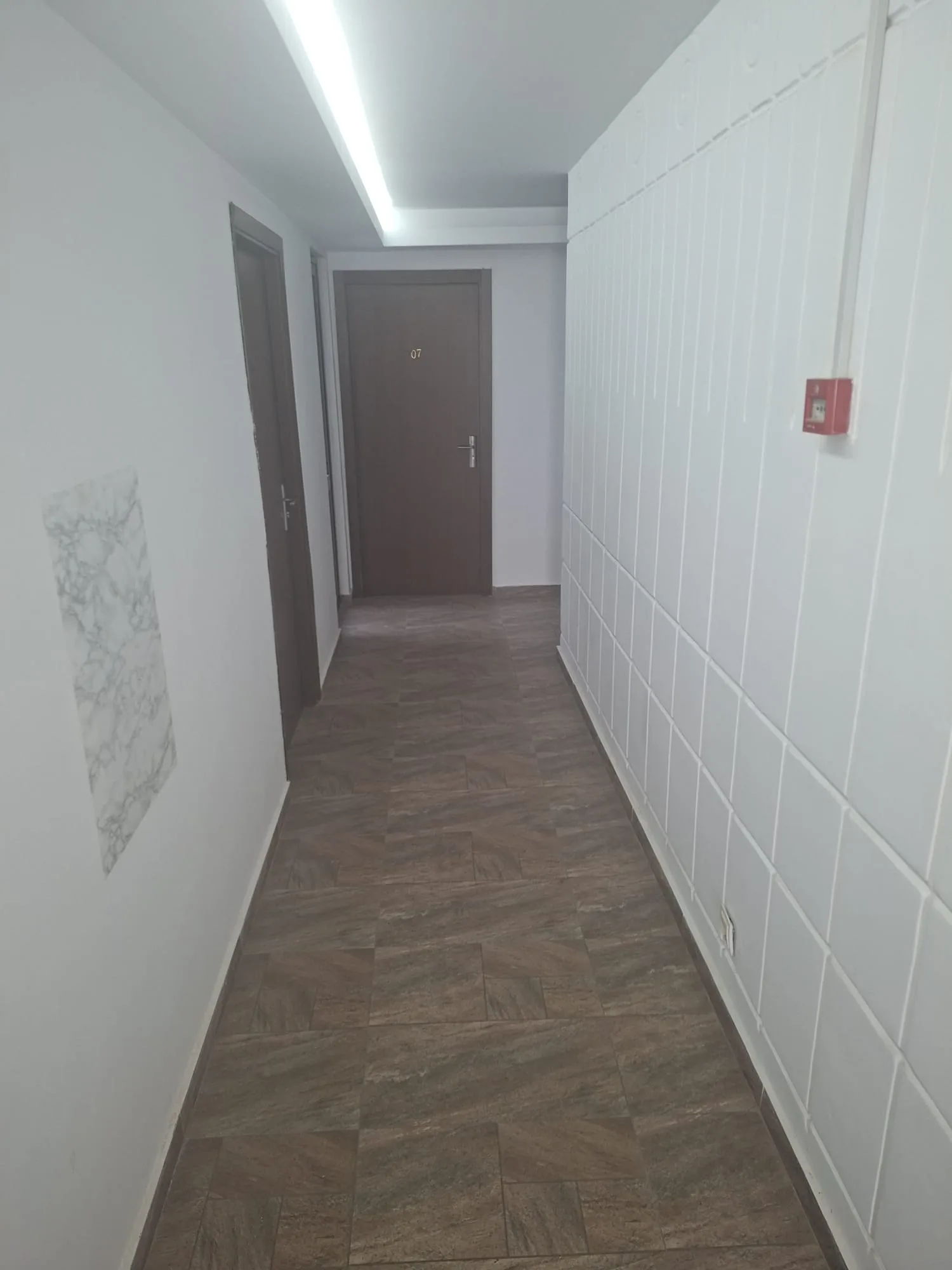 Corp A corridor